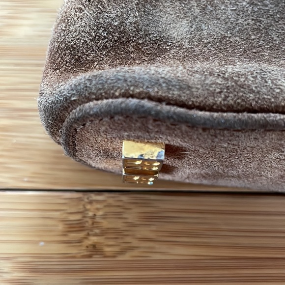 Vintage Kate Spade handbag. Brown suede. - Picture 8 of 12